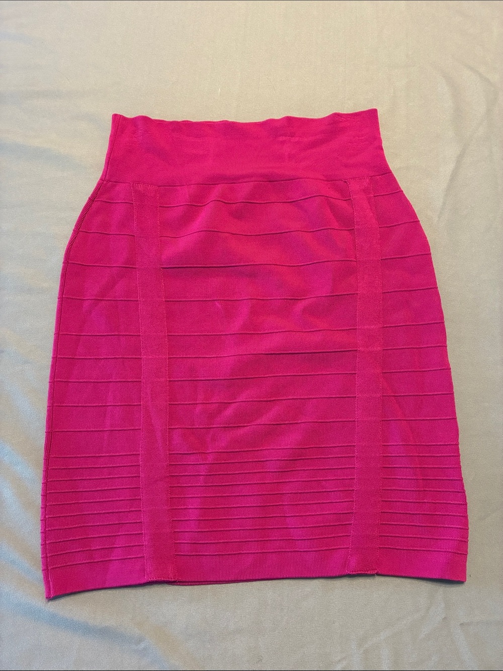Rock & Republic Fuchsia Bandage Pencil Skirt